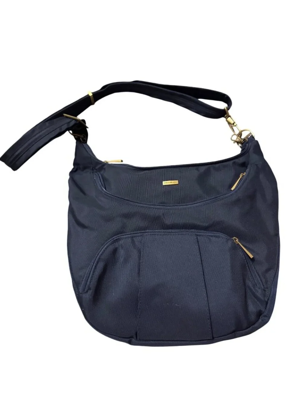 Travelon Navy Blue Anti-Theft Crossbody Bag Shoulder Purse